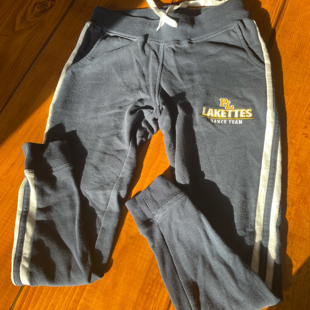 Navy joggers PL Lakettes dance team Boxercraft xs